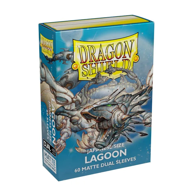 Dragon Shield 60ct Pack Mini Dual Matte Lagoon