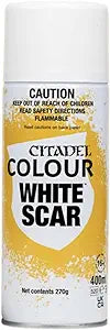 WHITE SCAR SPRAY PAINT