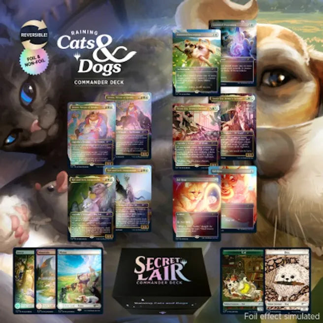 Secret Lair Commander Deck: Raining Cats and Dogs - Secret Lair Drop Series (SLD)