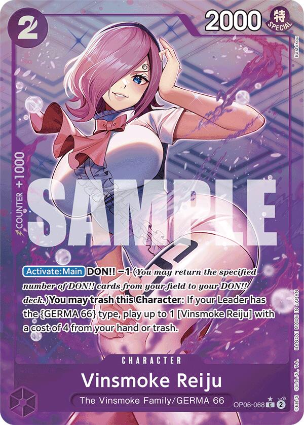 Vinsmoke Reiju (OP06-068) (Full Art) [Premium Booster -The Best-]