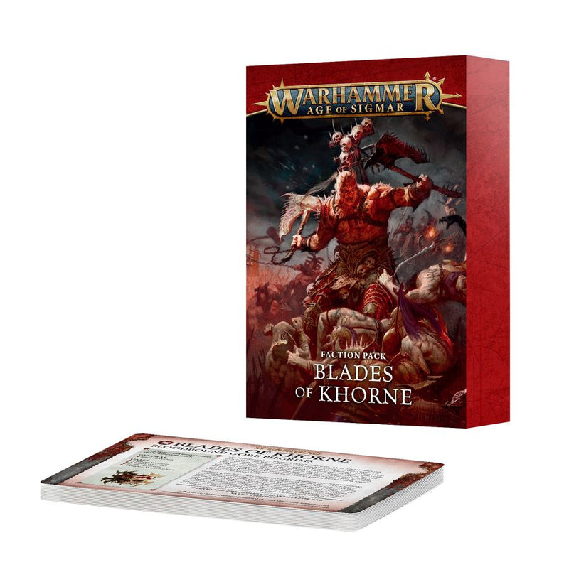 Age of Sigmar Faction Pack: Blades of Khorne