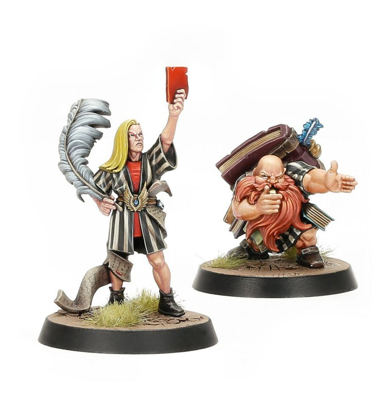 Blood Bowl Elf and Dwarf Biased Referees