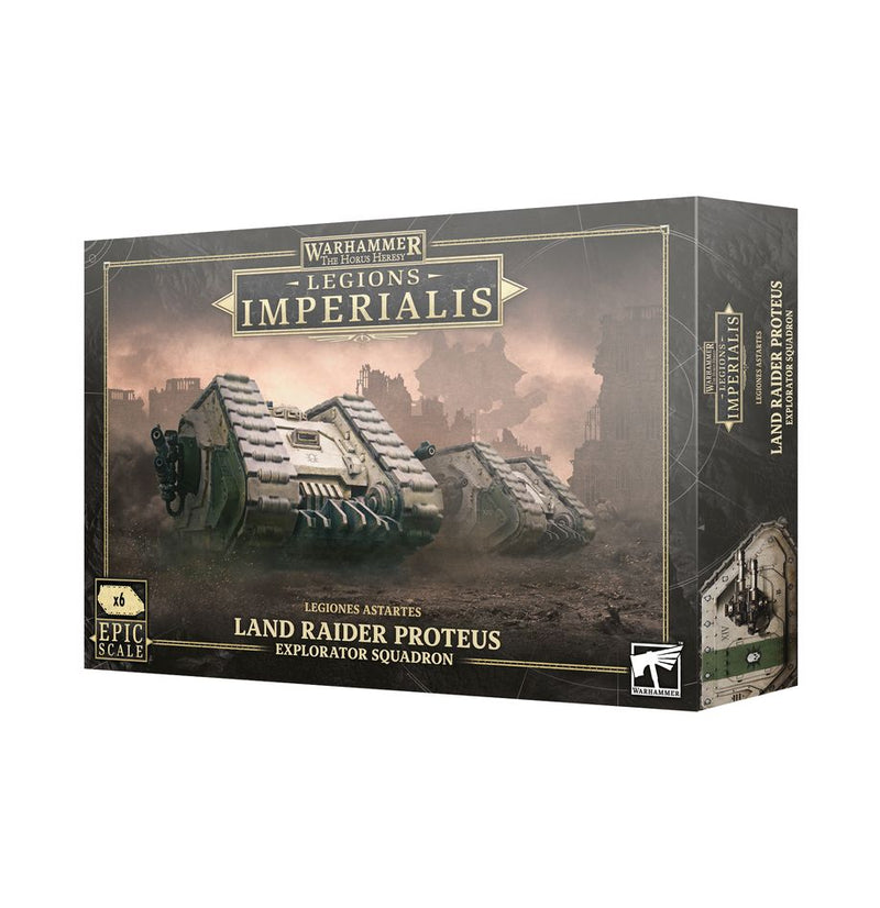 LEGIONS IMPERIALIS: LAND RAIDER PROTEUS EXPLORATOR SQUADRON