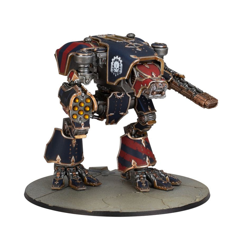 LEGIONS IMPERIALIS: WARHOUND TITANS WITH URSUS CLAWS AND MELTA LANCES