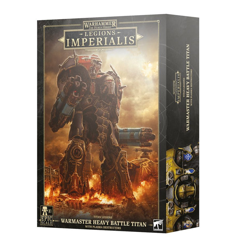 LEGIONS IMPERIALIS: WARMASTER HEAVY BATTLE TITAN WITH PLASMA DESTRUCTORS