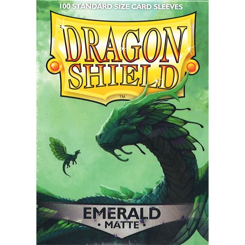 Dragon Shield 100ct Box Deck Protector Matte Emerald