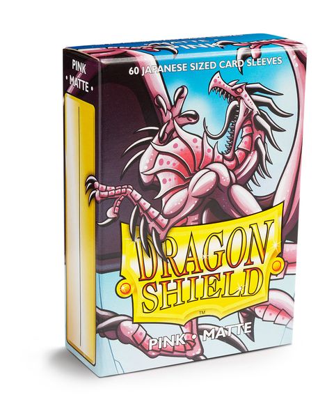 Dragon Shield 60ct Pack Mini Matte Pink