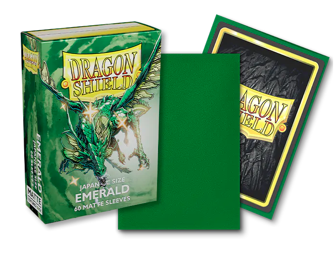 Dragon Shield 60ct Pack Mini Matte Emerald