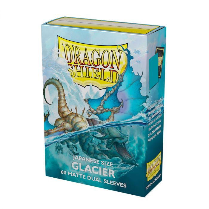 Dragon Shield 60ct Pack Mini Dual Matte Glacier Miniom