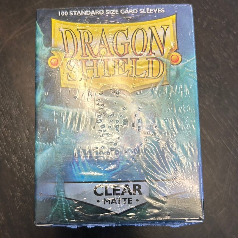 Dragon Shield 100ct Box Deck Protector Matte Clear