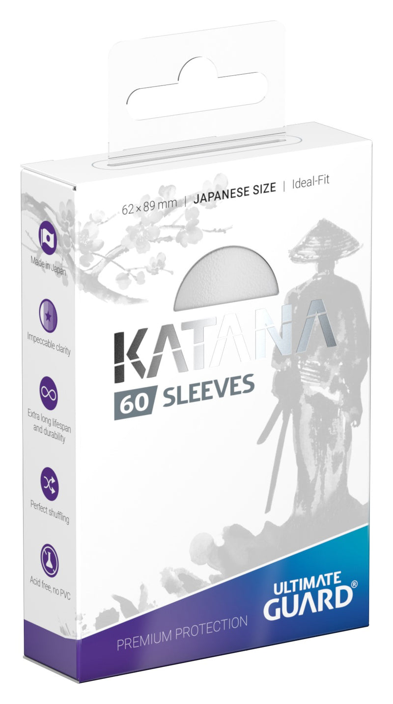 Ultimate Guard: Japanese Katana - White Card Sleeves 60ct