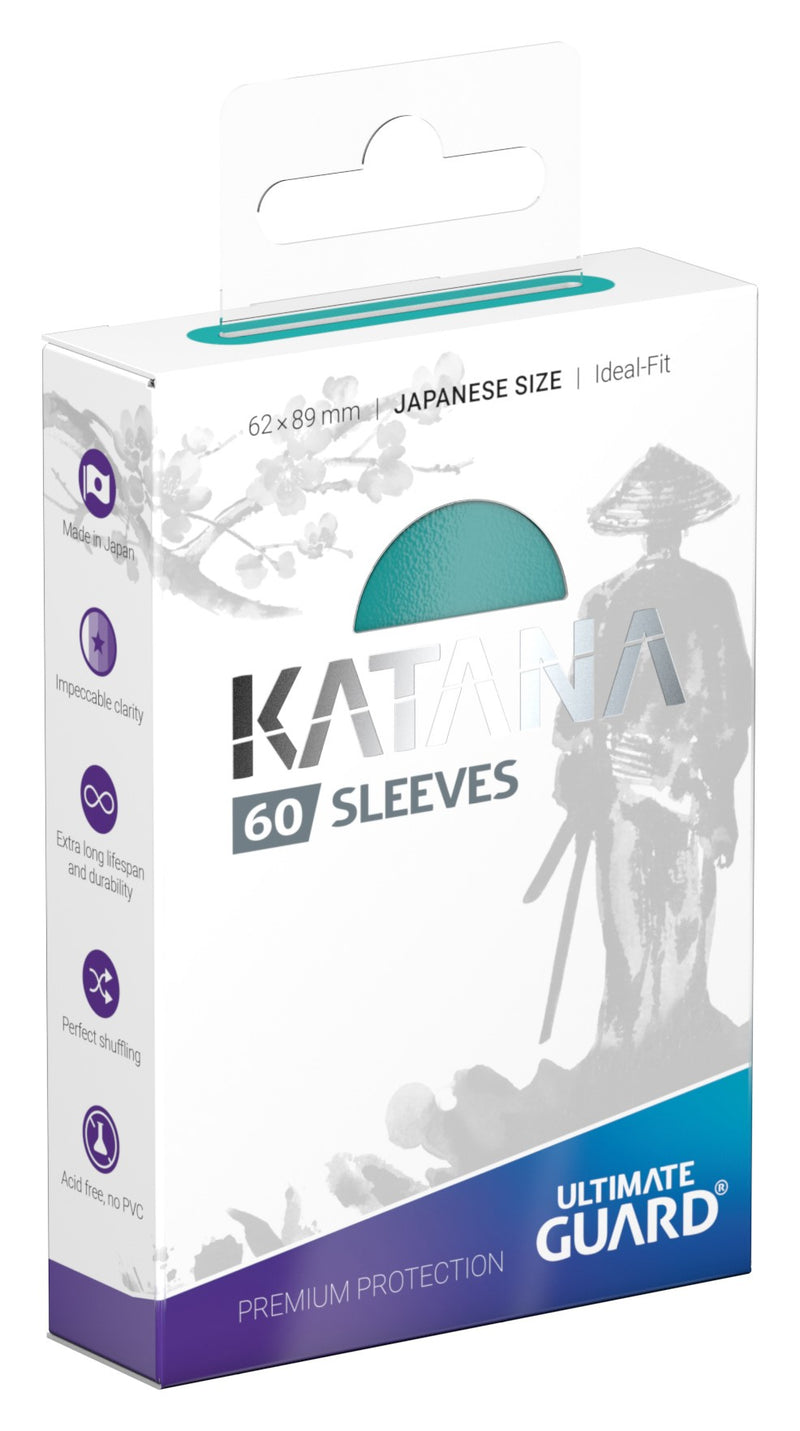 Ultimate Guard: Japanese Katana - Turquoise Card Sleeves 60ct