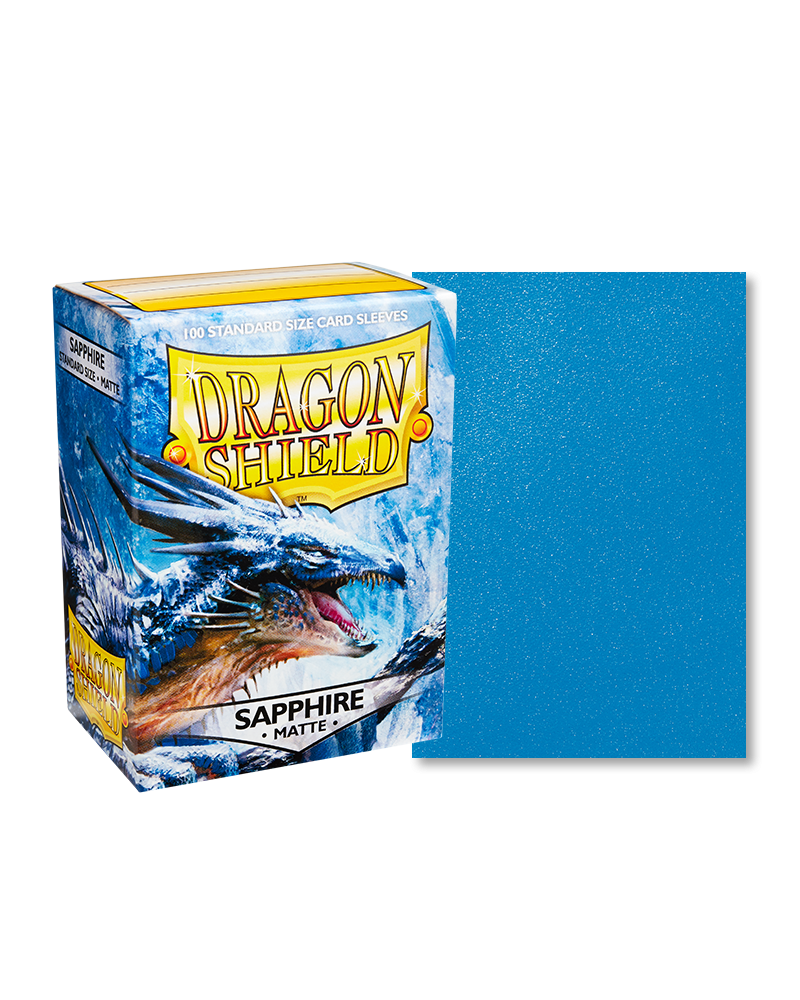 Dragon Shield 100ct Box Deck Protector Matte Sapphire