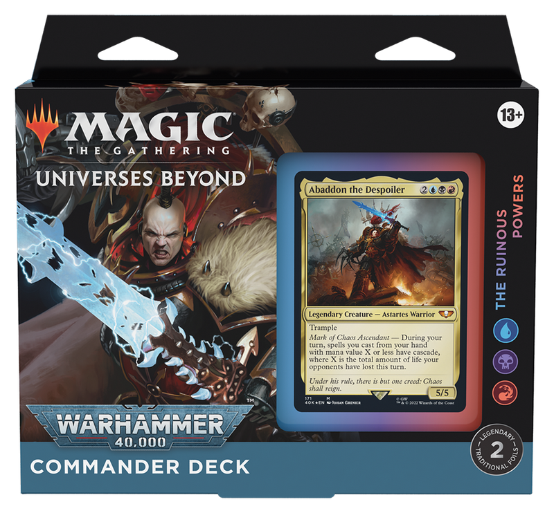 Universes Beyond: Warhammer 40,000 - Commander Deck (The Ruinous Powers)