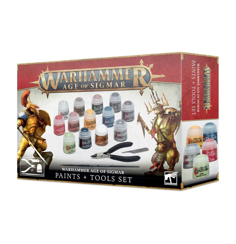 Age Of Sigmar Paints Plus Tools