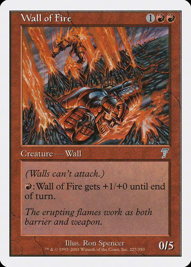 Wall of Fire [Seventh Edition]