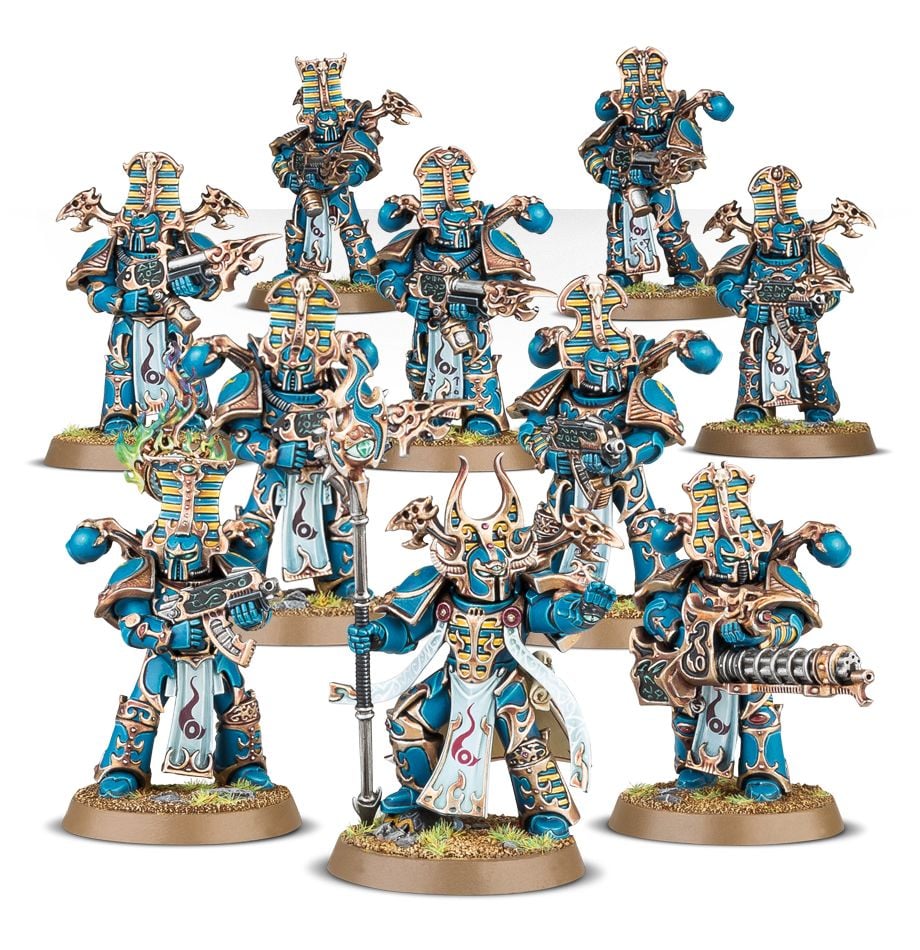 Thousand Sons (Warhammer 40k) at the style of Roger