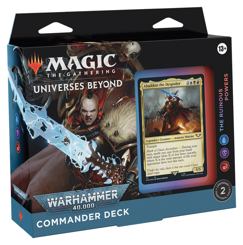 Universes Beyond: Warhammer 40,000 - Commander Deck (The Ruinous Powers)