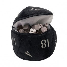 Plush D20 Dice Bag