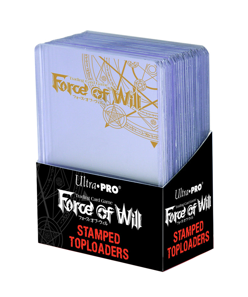 Ultra PRO: Toploaders - Force of Will (Stamped / 50ct)