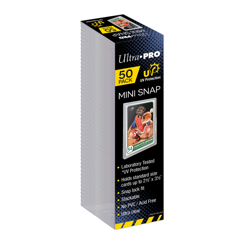 Ultra PRO: UV Mini Snap Card Holder (50ct-Pack)