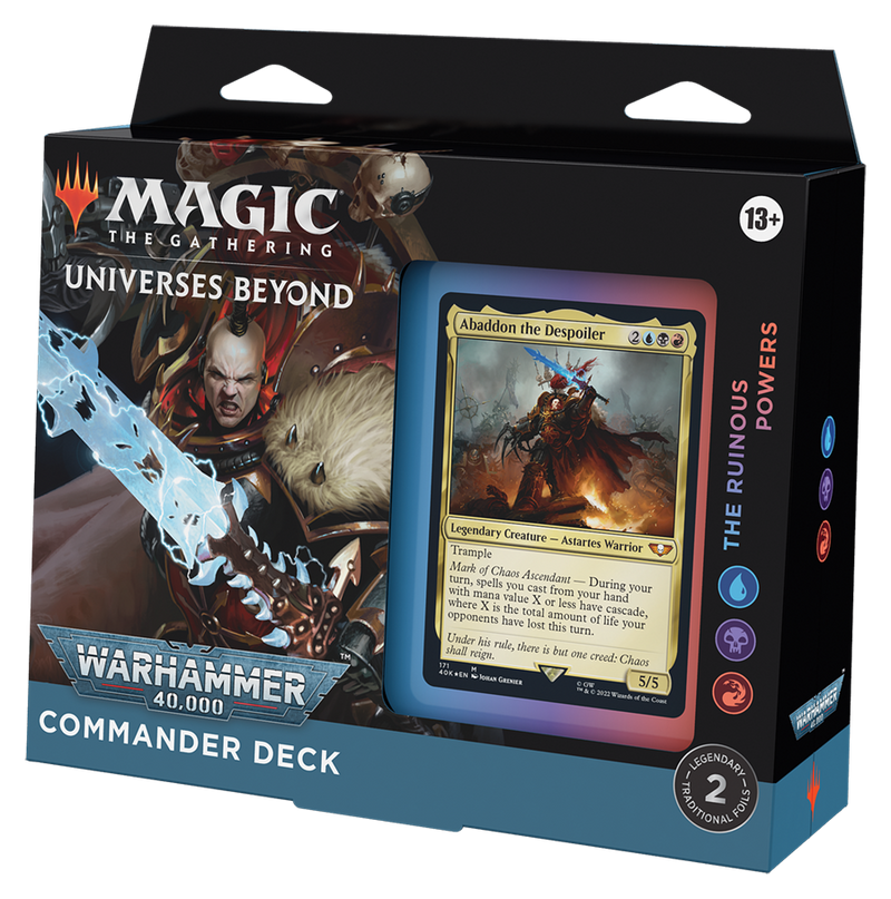 Universes Beyond: Warhammer 40,000 - Commander Deck (The Ruinous Powers)