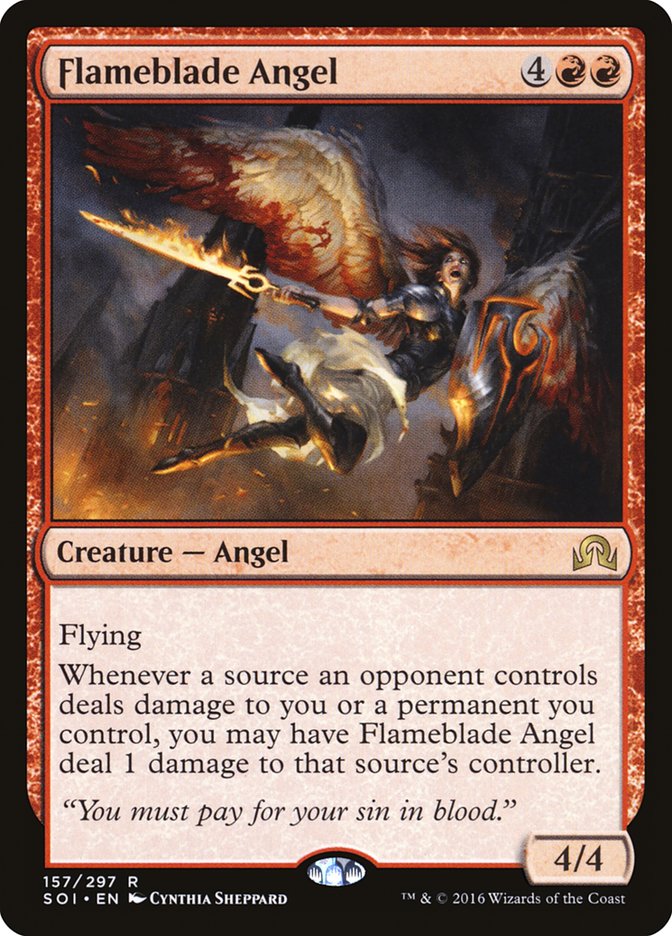 Flameblade Angel [Shadows over Innistrad]