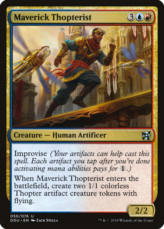Maverick Thopterist [Duel Decks: Elves vs. Inventors]