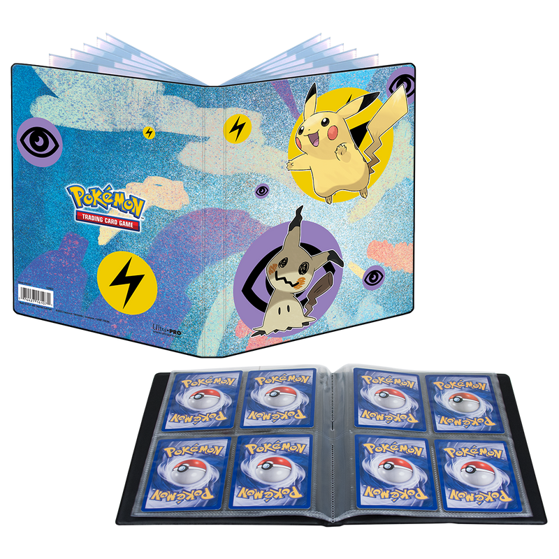 Ultra PRO: 4-Pocket Portfolio - Pokemon (Pikachu & Mimikyu)