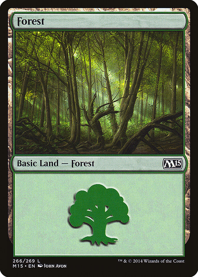 Forest (266) [Magic 2015]
